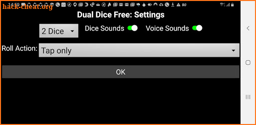 Dual Dice Free screenshot