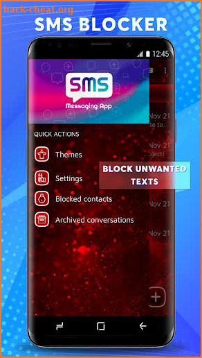Dual Sim SMS Messenger 2019 screenshot