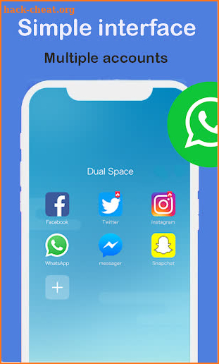 Dual Space: Multiple Account & Parallel app screenshot