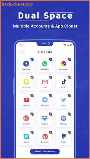 Dual Space - Parallel apps multiple accounts screenshot