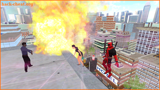 Dual Swords: Dead Superhero City Rescue Mission screenshot