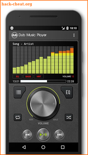 Dub Music Player - Audio Player & Music Equalizer screenshot