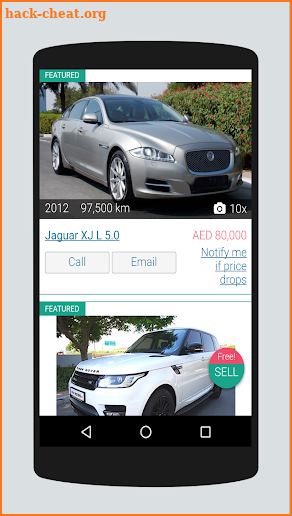 Dubai Used Car in UAE screenshot