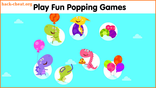 Dubby Dino: Bubble & Balloon Pop Games for Kids🎈 screenshot