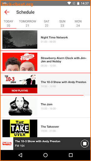 Dublin's FM104 screenshot