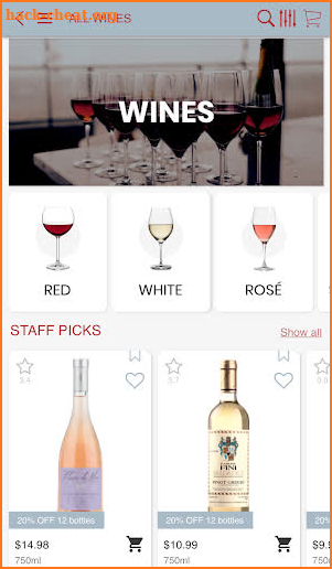 Dubs's Liquors and Fine Wines screenshot