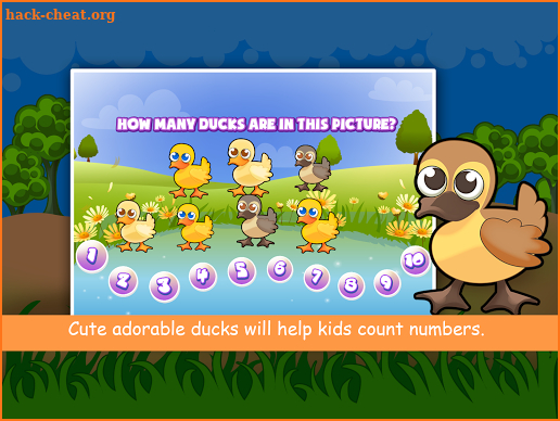 Duck Counting Numbers for Kids: Learning Basic 123 screenshot