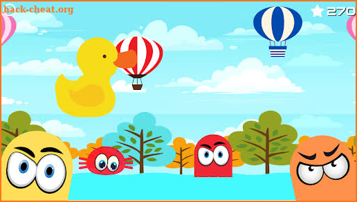 Duck vs Monster Cartoon Puzzle screenshot