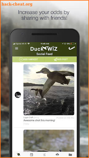 Duck Wiz: Hunting Predictions, Weather & Scouting screenshot