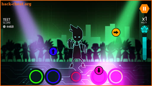 Dude Dancer: Rhythm Game with Dubstep & NewWave screenshot