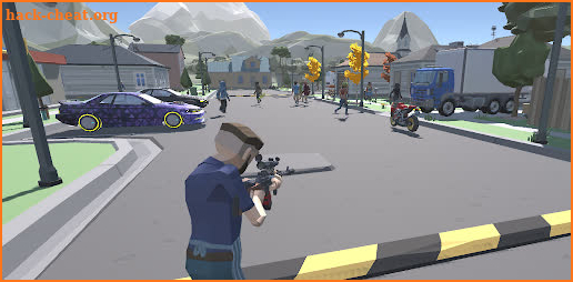 Dude Theft Gang Open World Sandbox Simulator 3D screenshot