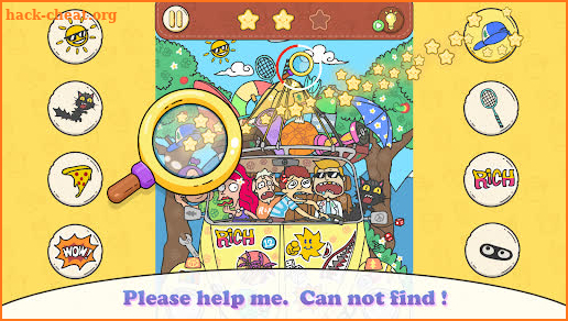 Dudu Find Out Hidden Item Game screenshot