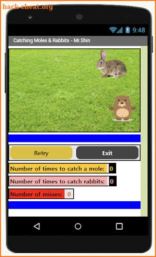 DuduMomo Catching Moles and Rabbit - fun game screenshot