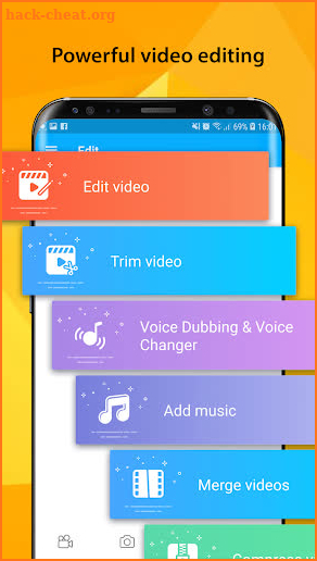 DUe Screen Recorder  & Video Editor screenshot