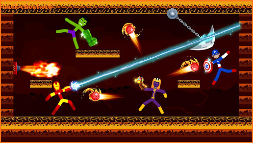 Duel Stick Fight - Two Players screenshot