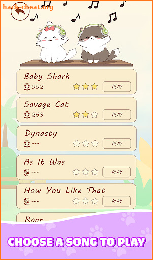 Duet Kitties: Cute Music Game screenshot