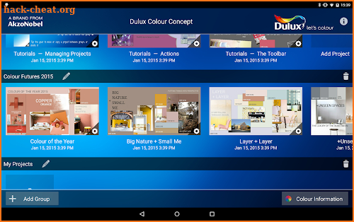 Dulux Colour Concept screenshot