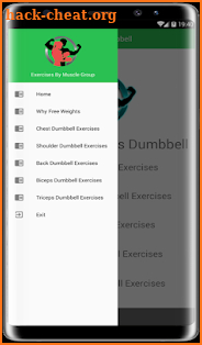 Dumbbell Exercises Free screenshot