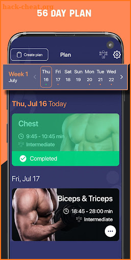 Dumbbell Workout & Fitness screenshot