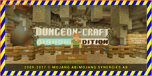 Dungeon-Craft Diamond map for MCPE! screenshot