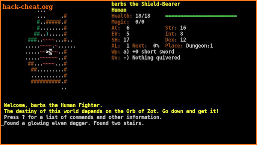 Dungeon Crawl:SS (ASCII) screenshot