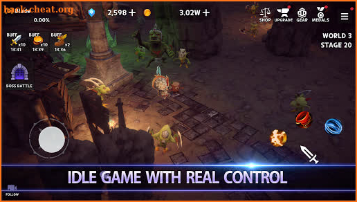 Dungeon Knight: 3D Idle RPG screenshot
