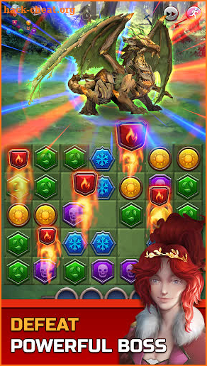 Dungeon Puzzles: Match 3 RPG screenshot