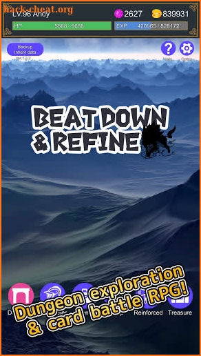 Dungeon Quest Card Battle RPG -Beat Down & Refine- screenshot