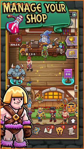Dungeon Shop Tycoon: Craft, Idle, Profit! ⚔️💰🧙 screenshot