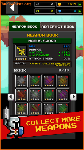 Dungeon X Pixel Hero VIP screenshot