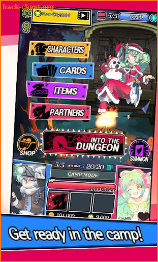 Dungeon&Girls: Card RPG screenshot