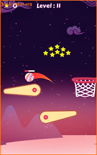 Dunk Flipper : Pinball BasketBall screenshot