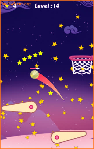 Dunk Flipper : Pinball BasketBall screenshot