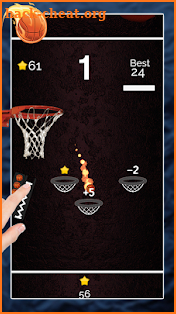 Dunk Hit Basket Ball screenshot