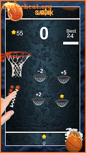 Dunk Hit Basket Ball screenshot