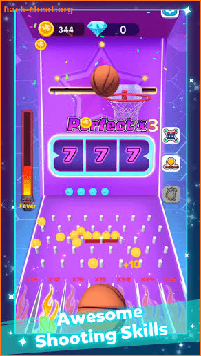 Dunk Hoop 2 Diamond screenshot