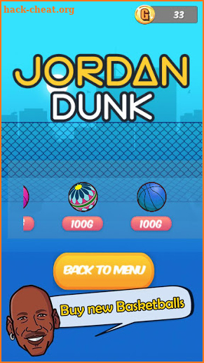 Dunk Jordan : Free basketball game screenshot