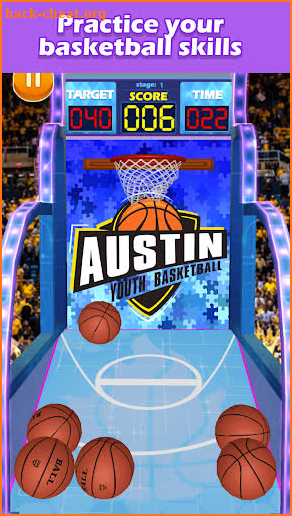Dunk Shotter King - Basketball Hoop Shoot Game screenshot