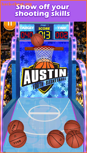 Dunk Shotter King - Basketball Hoop Shoot Game screenshot