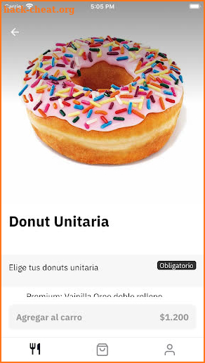 Dunkin' App Chile screenshot