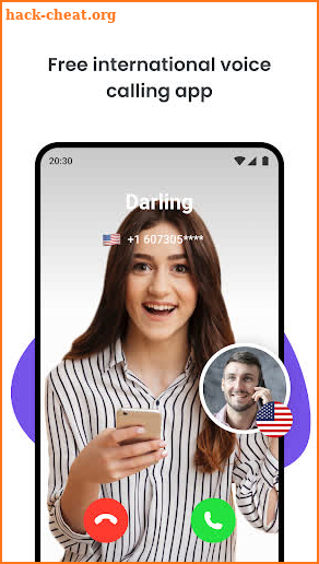 Duo Call - Dual Global Calling screenshot