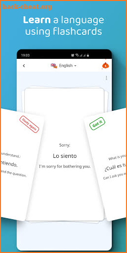 DuoCards - Language Learning Flashcards screenshot