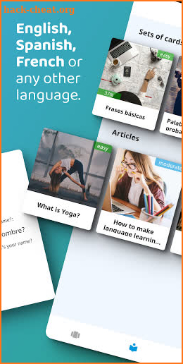 DuoCards - Language Learning Flashcards screenshot
