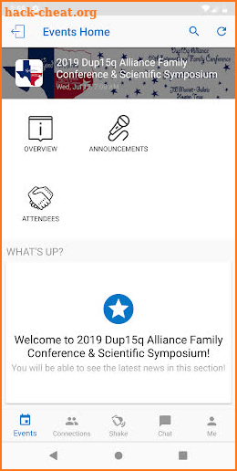 Dup15q Alliance Conference screenshot