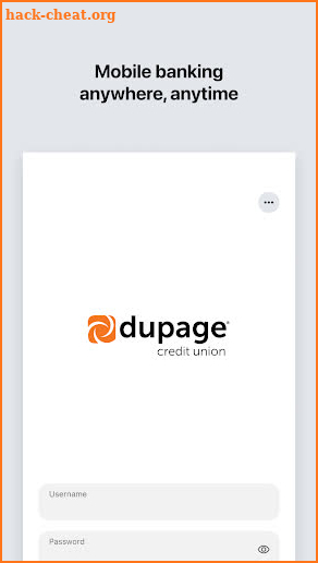 DuPage Credit Union screenshot