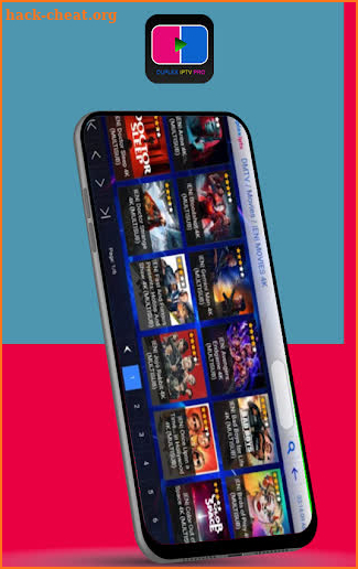 Duplex Play IPTV 4k player TV Box Smarters "Guide" screenshot