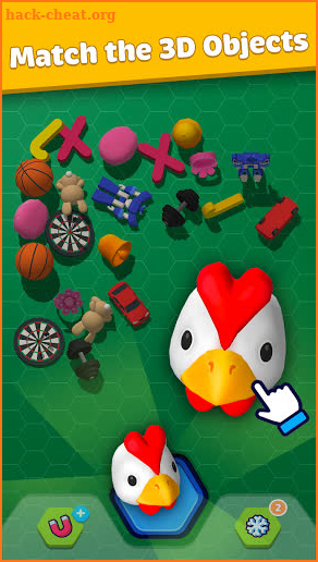Duplica - 3D objects matching puzzle screenshot