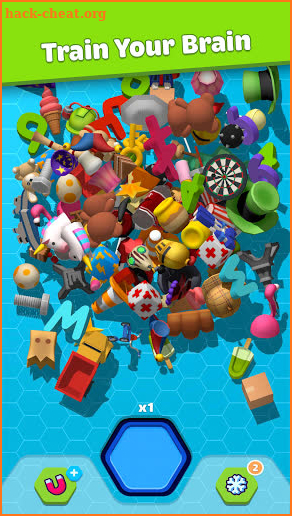 Duplica - 3D objects matching puzzle screenshot