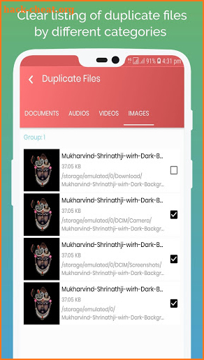 Duplicate Files Remover. Duplicate Files Cleaner screenshot