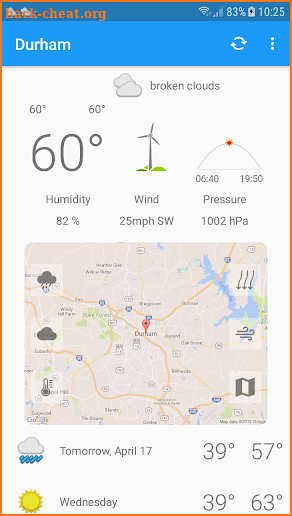 Durham, NC - weather and more screenshot